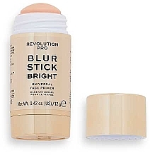 Kup Baza pod makijaż - Revolution Pro Universal Makeup Primer Blur Stick Bright Mini