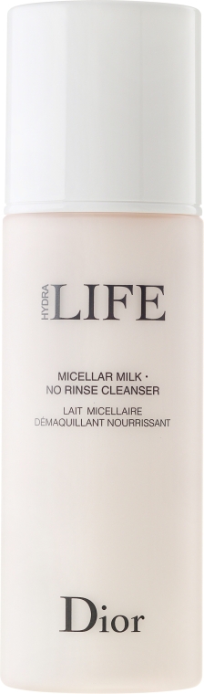 Nawilżające mleczko micelarne do demakijażu - Dior Hydra Life Micellar Milk — Zdjęcie N2