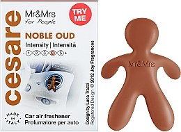 Mr&Mrs Fragrance Cesare Noble Oud - Odświeżacz do samochodu — Zdjęcie N2