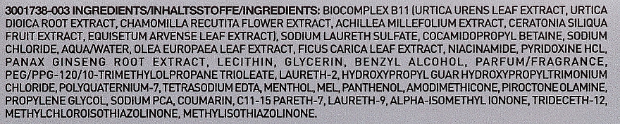 Szampon ziołowy przeciw wypadaniu do włosów normalnych i suchych - Biota Bioxsine Shampoo — Zdjęcie N3