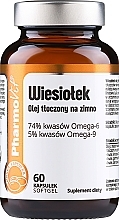 Suplement diety Olej z wiesiołka, 60 szt. - Pharmovit Clean Label — Zdjęcie N1