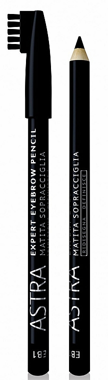 Kredka do brwi - Astra Make-up Expert Eyebrow Pencil