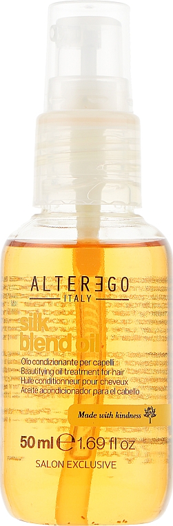 Olejek do włosów niesfornych i kręconych - Alter Ego Silk Oil Blend Oil — Zdjęcie N1