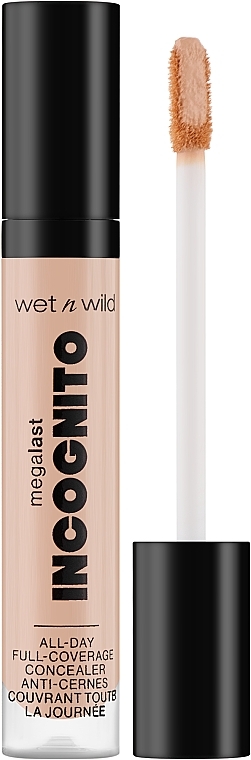 Korektor do twarzy - Wet N Wild Megalast Incognito All-Day Full Coverage Concealer — Zdjęcie N1