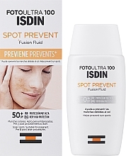 Fluid do twarzy - Isdin Foto Ultra 100 Spot Prevent Fusion Fluid SPF 50+ — Zdjęcie N2