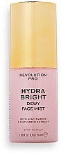 Mgiełka do twarzy - Revolution Pro Face Mist Dewy Hydra Bright  — Zdjęcie N1