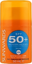 Krem do twarzy i szyi z bardzo wysoką ochroną przeciwsłoneczną - Synchroline Sunwards Face cream SPF 50+ — Zdjęcie N2