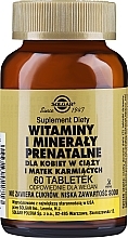 Kup Kompleks multiwitaminowo-mineralny dla kobiet w ciąży i karmiących - Solgar Prenatal Nutrients Multivitamin & Mineral