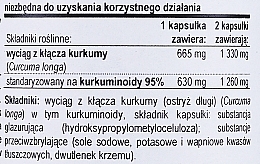 Kurkumina w kapsułkach - Now Foods Curcumin — Zdjęcie N3