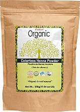 Bezbarwna henna do włosów - Radico Organic Colorless Henna Powder — Zdjęcie N3