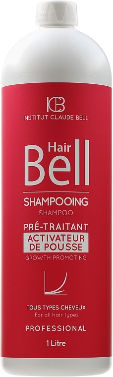 Szampon przyspieszający wzrost włosów - Institut Claude Bell Hair Bell Growth Accelerator Shampoo — Zdjęcie N3