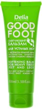 Zmiękczający balsam do bardzo zmęczonych stóp i nóg - Delia Good Foot Softening Balm For Heavy Tired Feet and Legs — Zdjęcie N1
