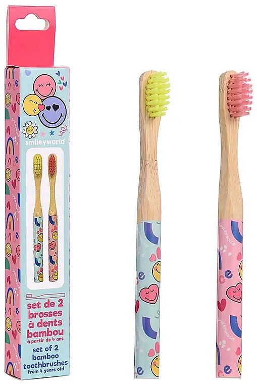 Szczoteczka do zębów dla dzieci - Take Care Smiley Word Toothbrush — Zdjęcie N1