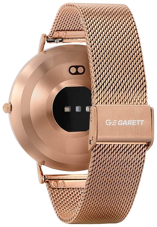 Smartwatch damski, różowe złoto, bransoleta - Garett Smartwatch Verona — Zdjęcie N4