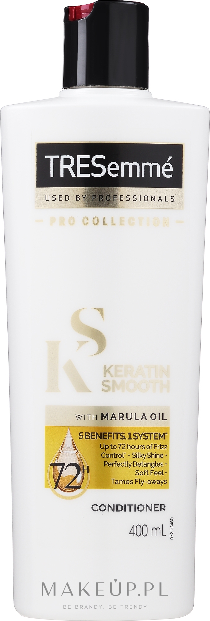 Wygładzająca odżywka do włosów z olejem marula - Tresemme Keratin Smooth Conditioner — Zdjęcie 400 ml