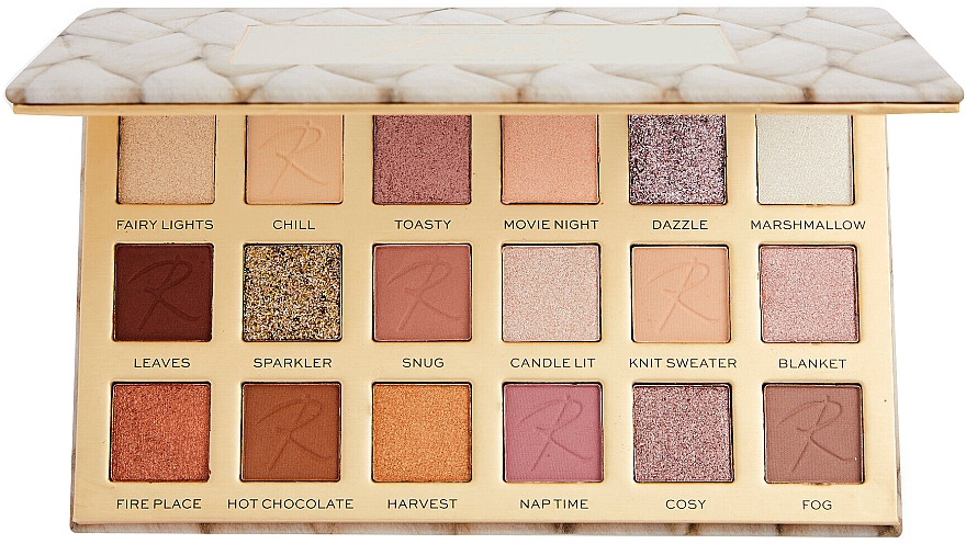 Paleta cieni do powiek - Makeup Revolution X Roxi Cosy Vibes Eyeshadow Palette — Zdjęcie N1