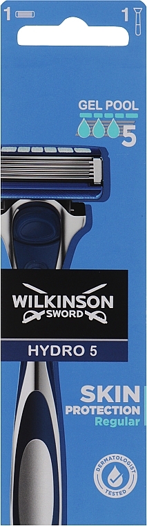 Golarka z 1 wymienną brzytwą - Wilkinson Sword Hydro 5 Skin Protection Regular — Zdjęcie N1