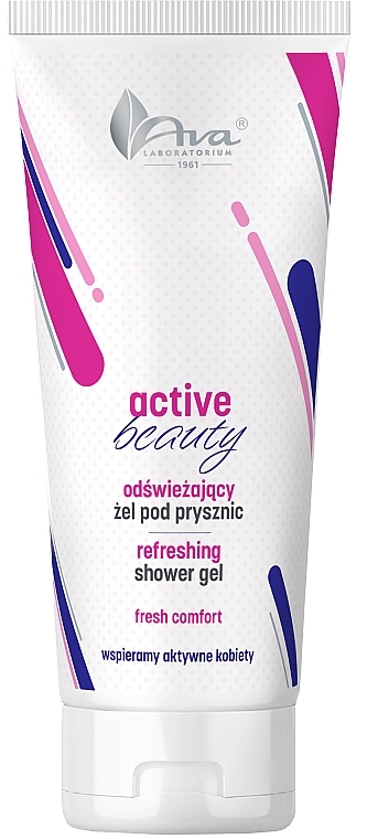 Odświeżający żel pod prysznic - Ava Laboratorium Active Beauty Refreshing Shower Gel  — Zdjęcie N1