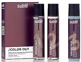 Zestaw do dekoloryzacji włosów - Laboratoire Ducastel Subtil Color Out (phase1/60ml + phase2/60ml + phase3/60ml) — Zdjęcie N1