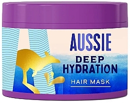 Głęboko nawilżająca maska do włosów - Aussie Deep Hydration Hair Mask — Zdjęcie N1