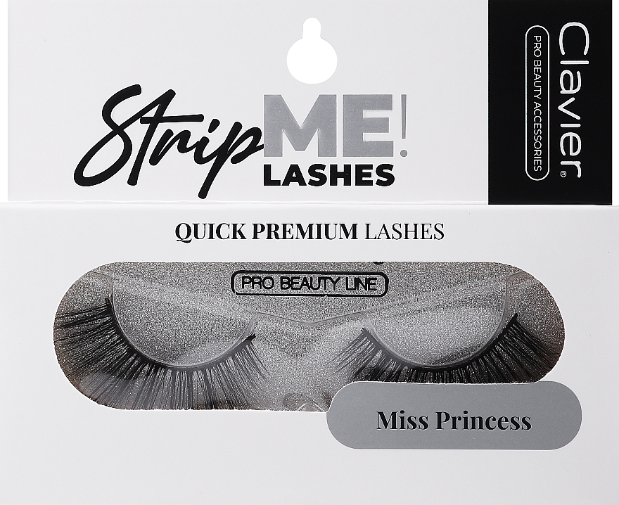 Sztuczne rzęsy - Clavier Quick Premium Lashes Miss Princess 823