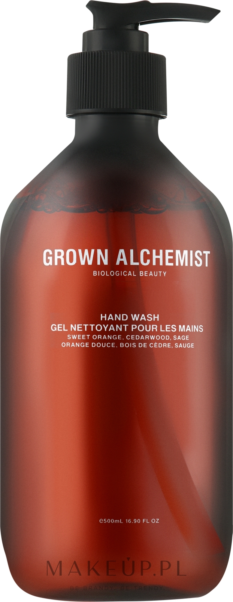 Mydło w płynie do rąk - Grown Alchemist Hand Wash Sweet Orange Cedarwood & Sage — Zdjęcie 500 ml