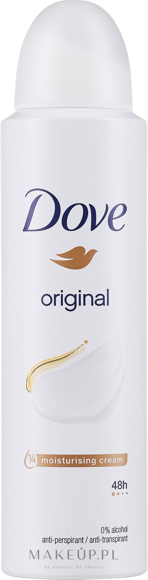 Antyperspirant w sprayu - Dove Original 48H Anti-perspirant Deodorant — Zdjęcie 150 ml