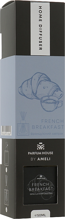 Dyfuzor zapachowy Francuskie śniadanie - Parfum House By Ameli Home Diffuser French Breakfast — Zdjęcie N1