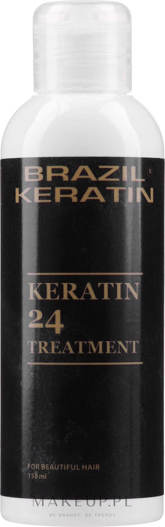 Profesjonalny keratynowy zabieg do wygładzania włosów - Brazil Keratin Beauty 24h — Zdjęcie 150 ml