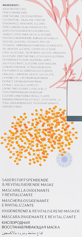 Maseczka tlenowa regenerująca - Algologie Energy Plus Oxygenating & Revitalising Mask — Zdjęcie N3