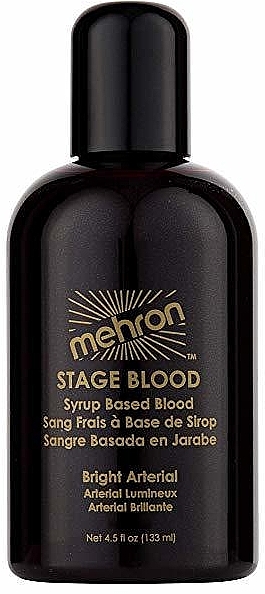 Sztuczna krew sceniczna w płynie - Mehron Makeup Stage Blood Bright Arterial — Zdjęcie N2