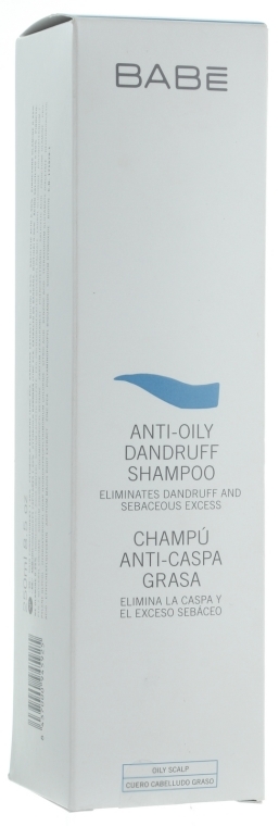 Przeciwłupieżowy szampon do tłustej skóry głowy - Babé Laboratorios Anti-Oily Dandruff Shampoo — Zdjęcie N3