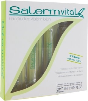Witalizujące ampułki - Salerm Salermvital Hair Structure Vitalizing Lotion