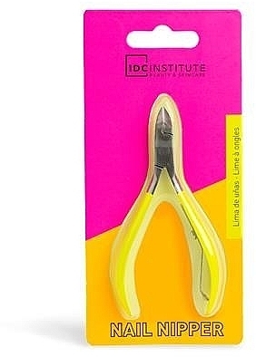 Cążki do skórek, zielone - IDC Institute Neon Nail Nipper — Zdjęcie N1