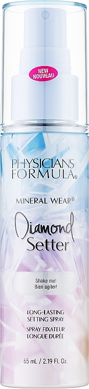 Spray utrwalający makijaż - Physicians Formula Mineral Wear Diamond Setter — Zdjęcie N1