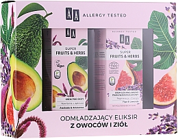 Kup Zestaw - AA Super Fruits & Herbs (eye/cr 15 ml + d/n/cr 50 ml)