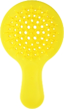 Kup Szczotka do włosów, żółta - Janeke Superbrush Mini Silicon Line