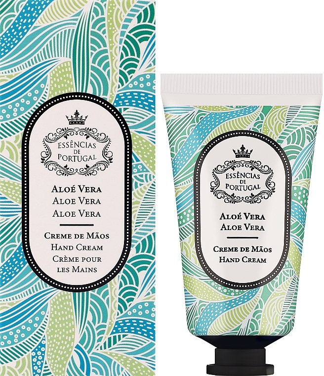 Krem do rąk Aloes - Essencias De Portugal Natura Hand Cream Aloe Vera — Zdjęcie N2