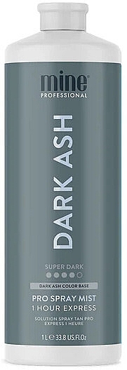 Samoopalacze do ciała - MineTan Dark Ash Pro Spray Mist — Zdjęcie N1