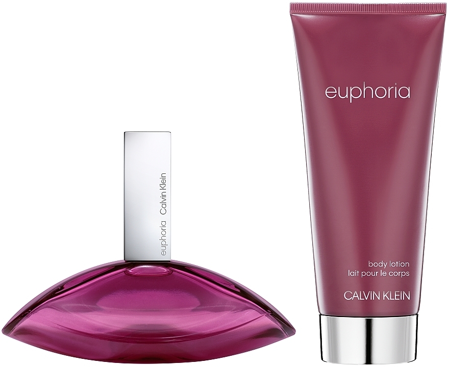 Calvin Klein Euphoria - Zestaw (edp/50ml + b/lot/100ml) — Zdjęcie N1