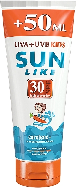 PRZECENA! Przeciwsłoneczny balsam do ciała dla dzieci SPF 30 - Sun Like Kids Sunscreen Lotion * — Zdjęcie N1