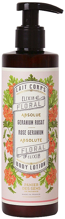 Balsam do ciała Róża i geranium - Panier Des Sens Rose Geranium Body Lotion — Zdjęcie N1