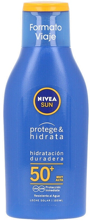 Balsam do ciała z filtrem przeciwsłonecznym - Nivea Sun Protect & Moisture Lotion SPF 50 — Zdjęcie N1