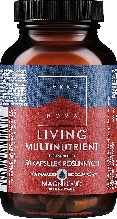 Suplement diety - Terranova Living Multinutrient Complex — Zdjęcie N1
