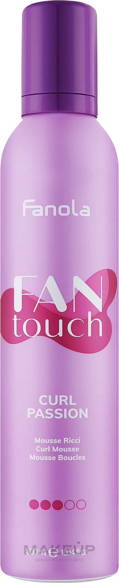 Pianka modelująca loki - Fanola Fantouch Curl Passion Curl Mousse — Zdjęcie 300 ml