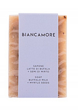 Kup Mydło - Biancamore Soap Buffalo Milk + Myrtle Seeds