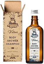 Rewitalizujący szampon i żel pod prysznic - The Inglorious Mariner Vetiver Body Shower Shampoo — Zdjęcie N2