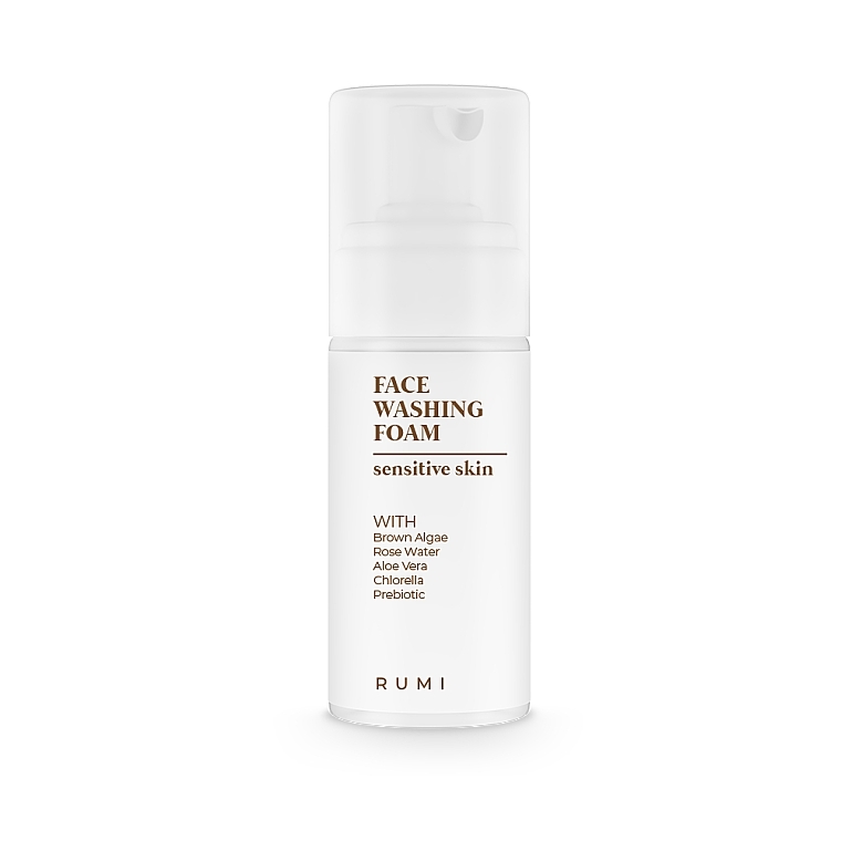 PREZENT! Pianka do mycia twarzy dla skóry wrażliwej - Rumi Face Washing Foam Sensitiven Skin — Zdjęcie N1