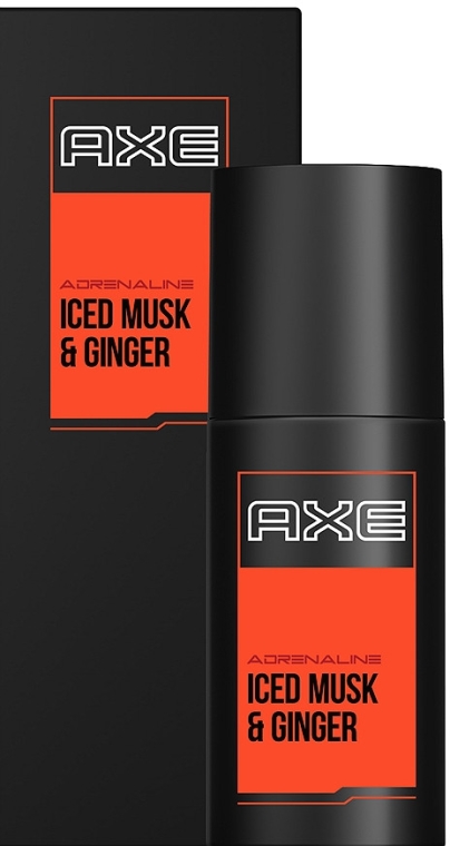 Perfumowany spray do ciała dla mężczyzn - Axe Adrenaline Iced Musk & Ginger — фото N1