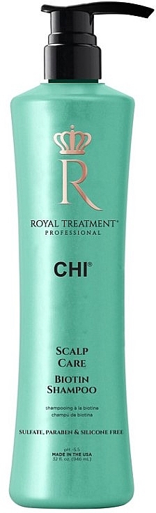 Szampon do wrażliwej skóry głowy - Chi Royal Treatment Scalp Care Biotin Shampoo — Zdjęcie N2
